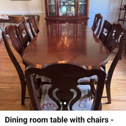 Dining Room Table With Chairs