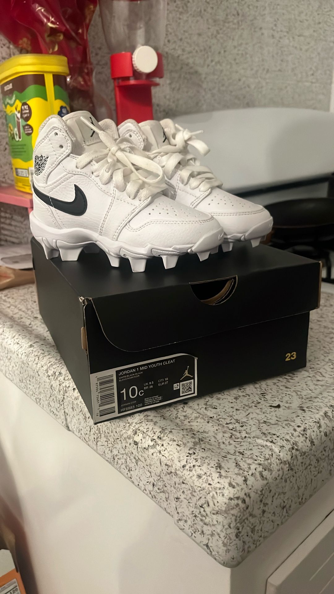 Nike Mid Cleats Size 10c