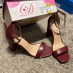 Burgundy Heel