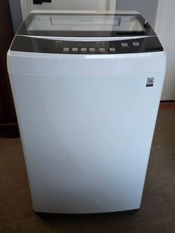 Black + Decker 2.0 cu. ft. Portable Top Load Washing Machine in White