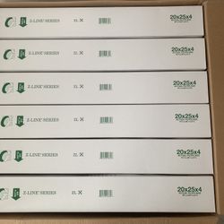 Home AC Filter Size 20x25x4”, $15 Each