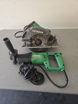 Hitachi Saw and Hammer drill sds