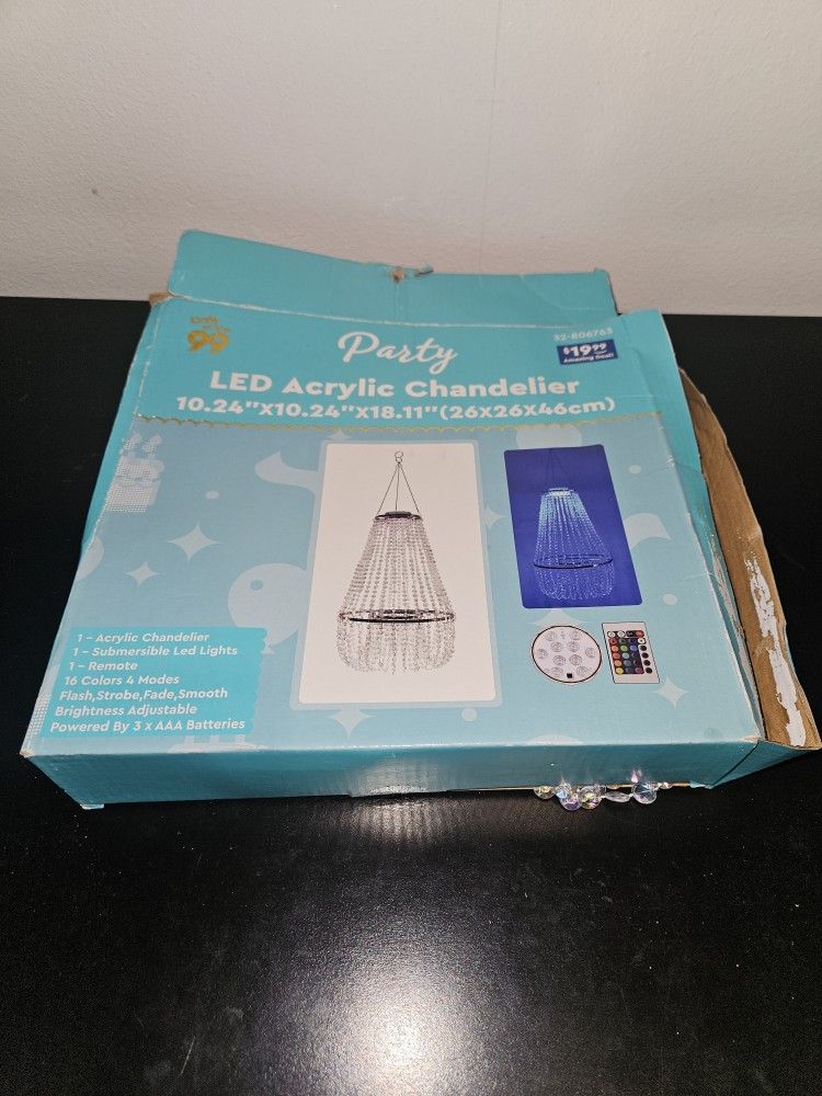 Led Acrylic Chandelier