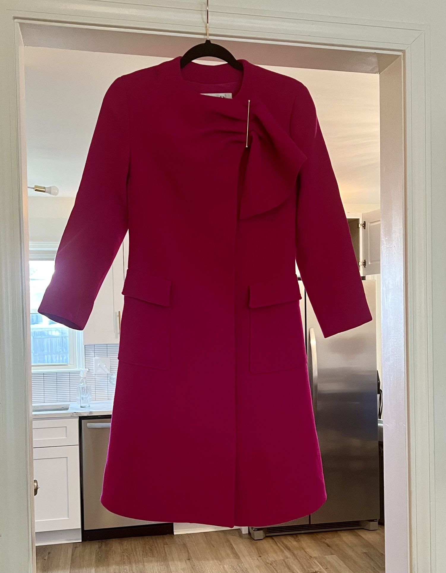 Christian Dior Pink Pea Coat,All Products : American Fashion Style Bags On Sale