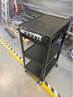 Economy AV Cart – Open Shelf (Used)
