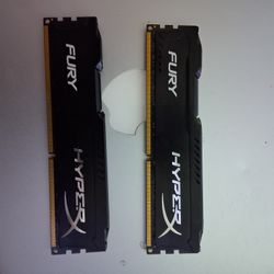 HyperX Fury 16gb DDR4 Ram