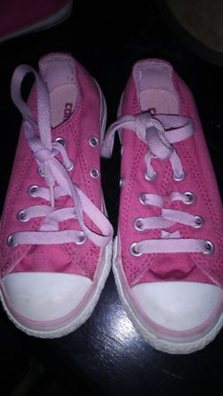 Pink Converse size 11
