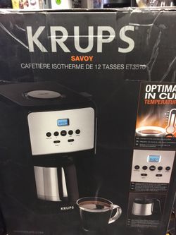 Krupa coffee make is new in box
