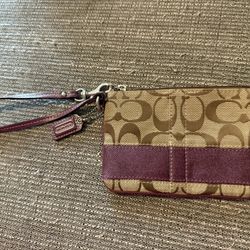 Coach Wristlet