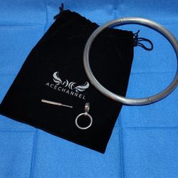 Ace Channel Stainless Steal Choker/Colar