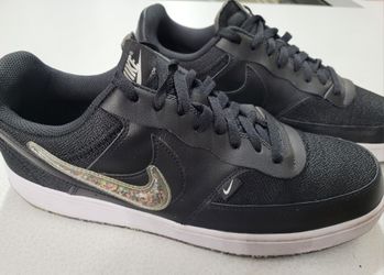 Nike Court Vision Shoes Sneaker Black  DJ1974001 Confetti Premium Men 11.5