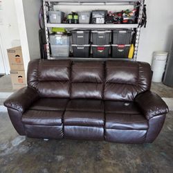 Leather Couch