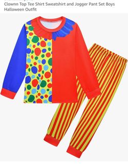 Kids clown suit