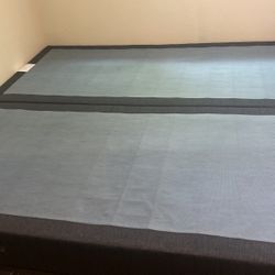 Box spring for a king size bed almost near