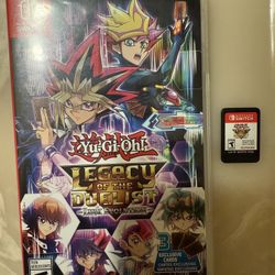 Yugioh Legacy Of The Duelist Nintendo Switch Game