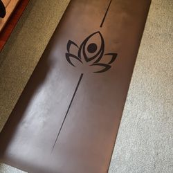 Rubber Yoga Mat Tranquil Yogi Brand