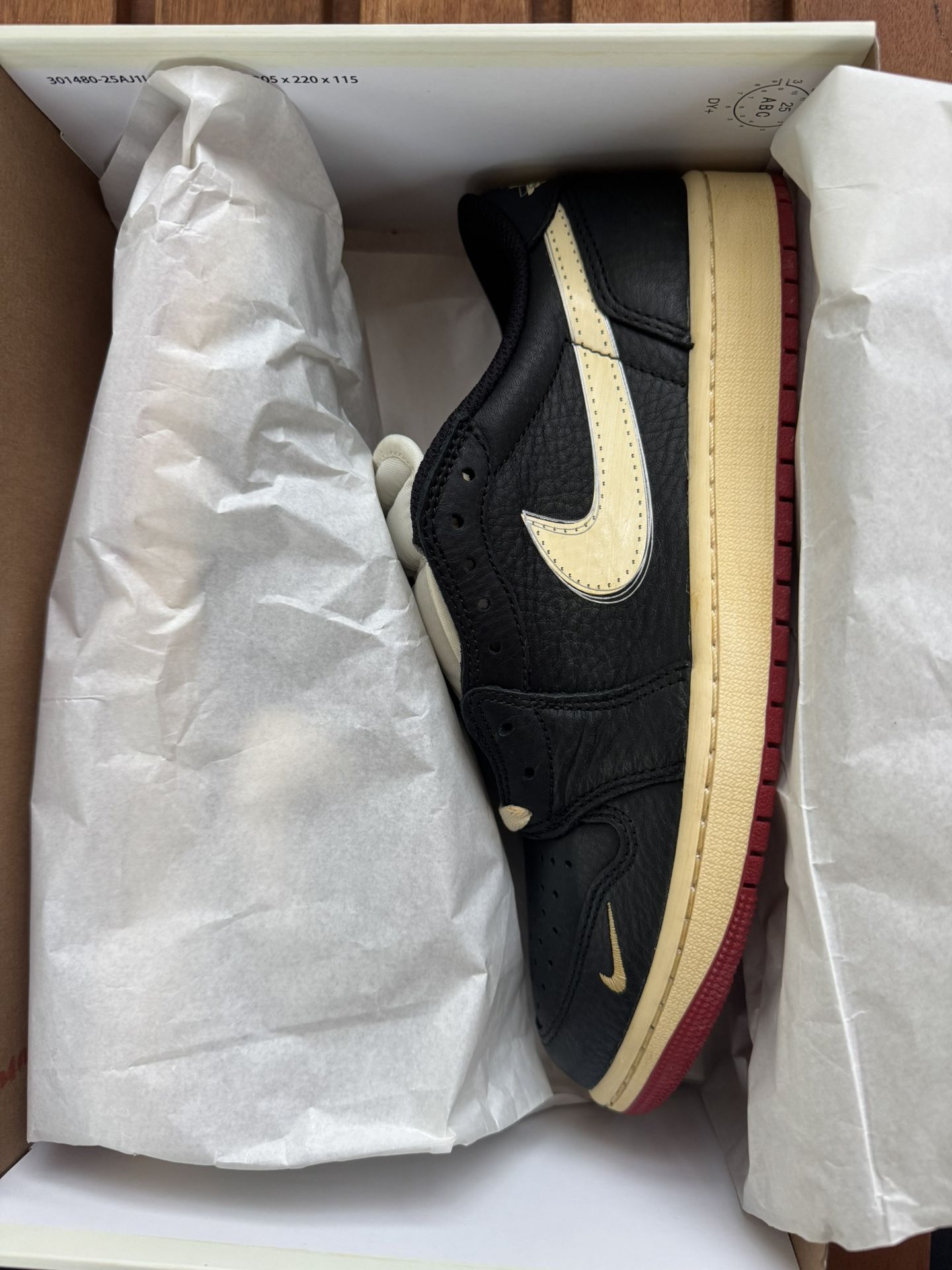 Jordan 1 Low Nigel Sylvester “Better With Time”