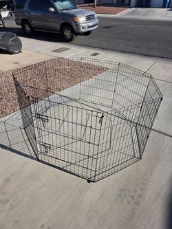 30" 8 panel dog playpen