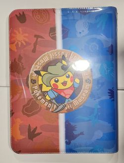 Pokemon Center exclusive Museum Fossil excavation Binder