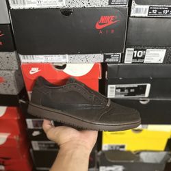 DS Jordan 1 Low Travis Scott Velvet Brown size 8 Replacement Box Lid