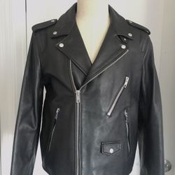 Coach Leather Biker Jacket
