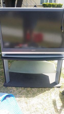 Sony 45" tv and stand