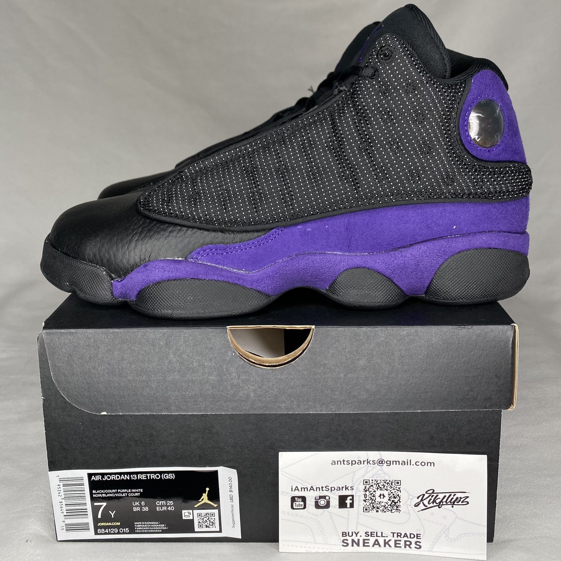 Air Jordan 13 Retro ‘Court Purple’ (Size 7Y)