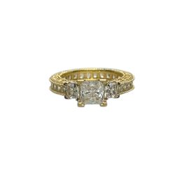 Ring Yellow Gold 14k. Engagement 