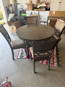 Dinner table.
