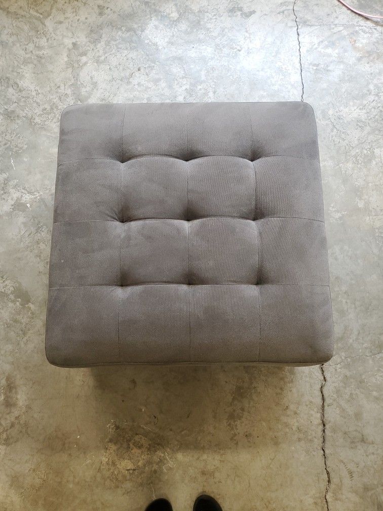 Gray Ottoman