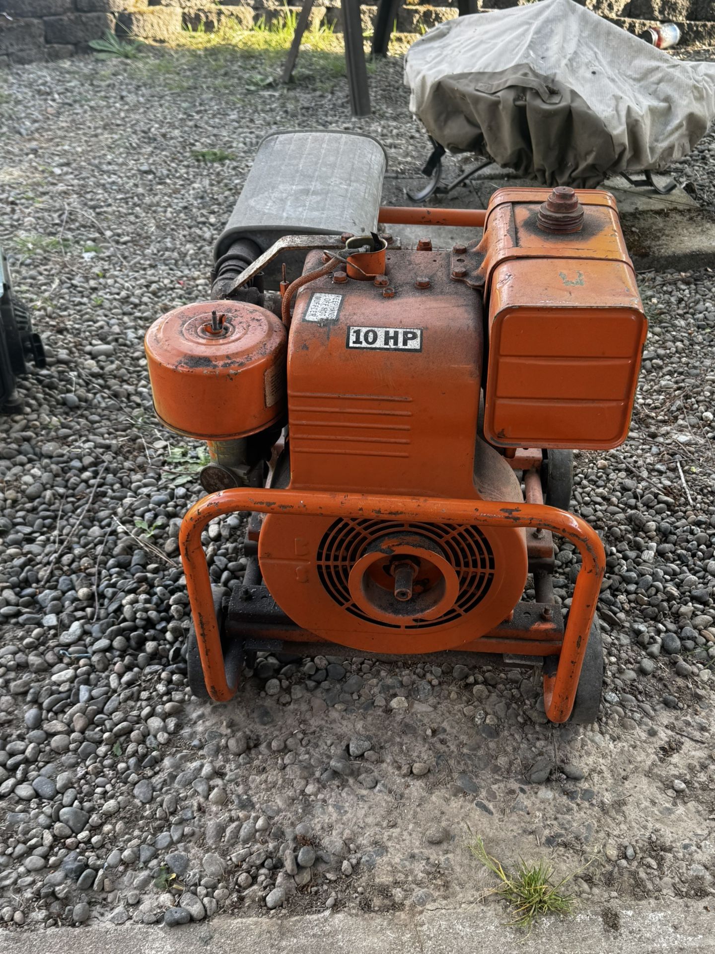 Old Briggs and Stratton Generator