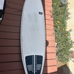 6’8” NSP Fish Surfboard 