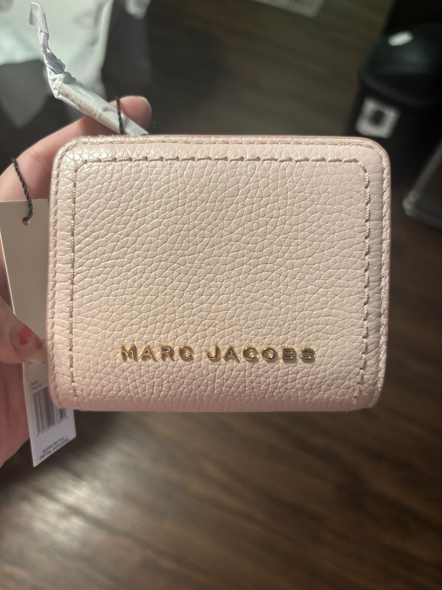 Marc Jacobs Pink Leather Wallet
