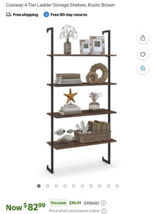 Ladder Shelf (5 Shelves Not 4)