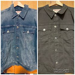 TRUE RELIGION DENIM TRUCKER JACKETS