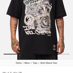 MITCHELL & NESS Logo Oakland Raiders Champs Graffitiy T-Shirt
