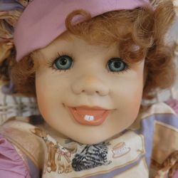 Rare Lifelike Holly Hunt Porcelain Doll