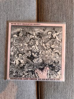 Someone got their head kicked in punk rock vinyl compilation $30