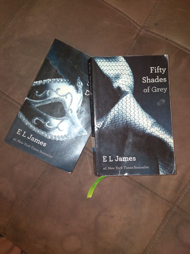 50 shades of grey books 1&2