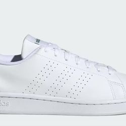 NEW adidas Advantage White Men’s Casual Sneakers  