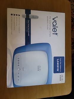 Linksys Valet M10 300 Mbps 4-Port 10/100 Wireless N Router (M10) New 