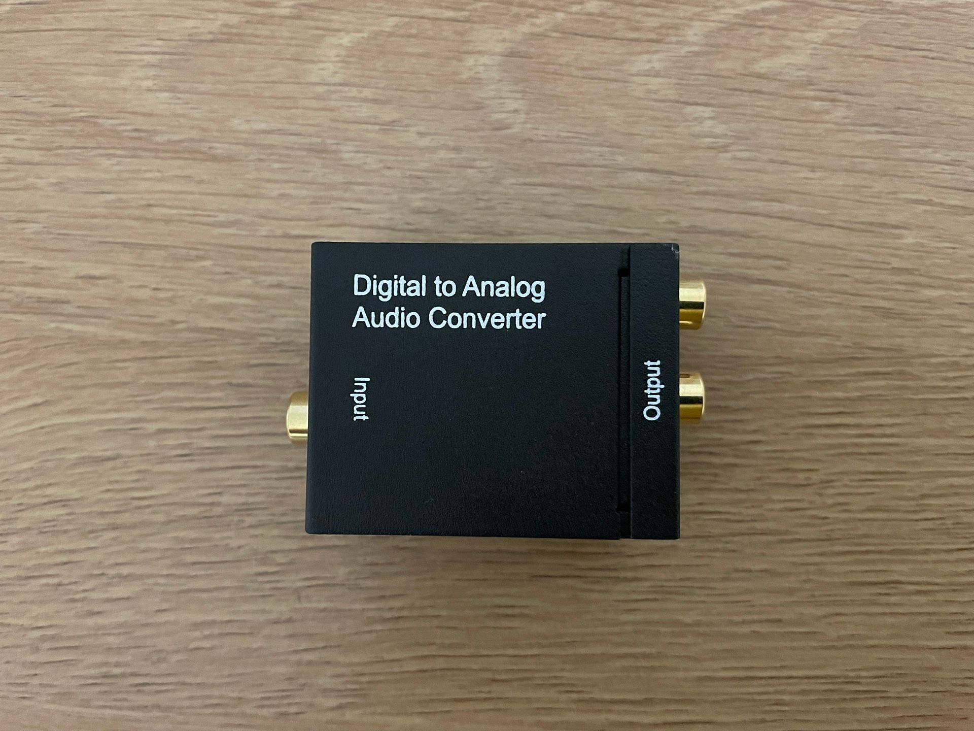 Lot Of 2 Digital to Analog Audio Converter Optical (SPDIF/Toslink)and RCA(L/R)