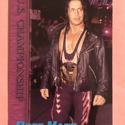 1998 Topps WCW/nWo Bret Hart #70 HoF