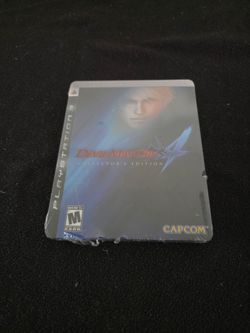Devil May Cry 4 Collector Edition CE Steelbook Playstation 3 PS3