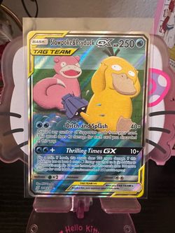 Slowpoke & Psyduck GX Tag Team Pokemon Card