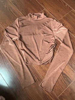 BROWN ELECTRICA CROPTOP