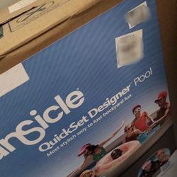 Funsicle 14 ft QuickSet Designer Pool - Double Rattan