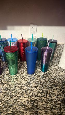 Starbucks tumblers