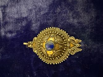 Vintage Lapis Pendant