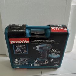 New Makita 18V Li-Ion Cordless Impact Driver Model: LXDT04X1